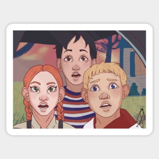 Monster House Kids Sticker